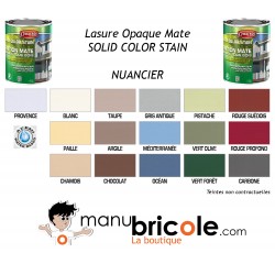 SOLID COLOR STAIN - Lasure Opaque carbone -  20L - Durieu