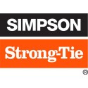 Goujon ancrage pour mur bois M12X219 - à l'unité - SIMPSON