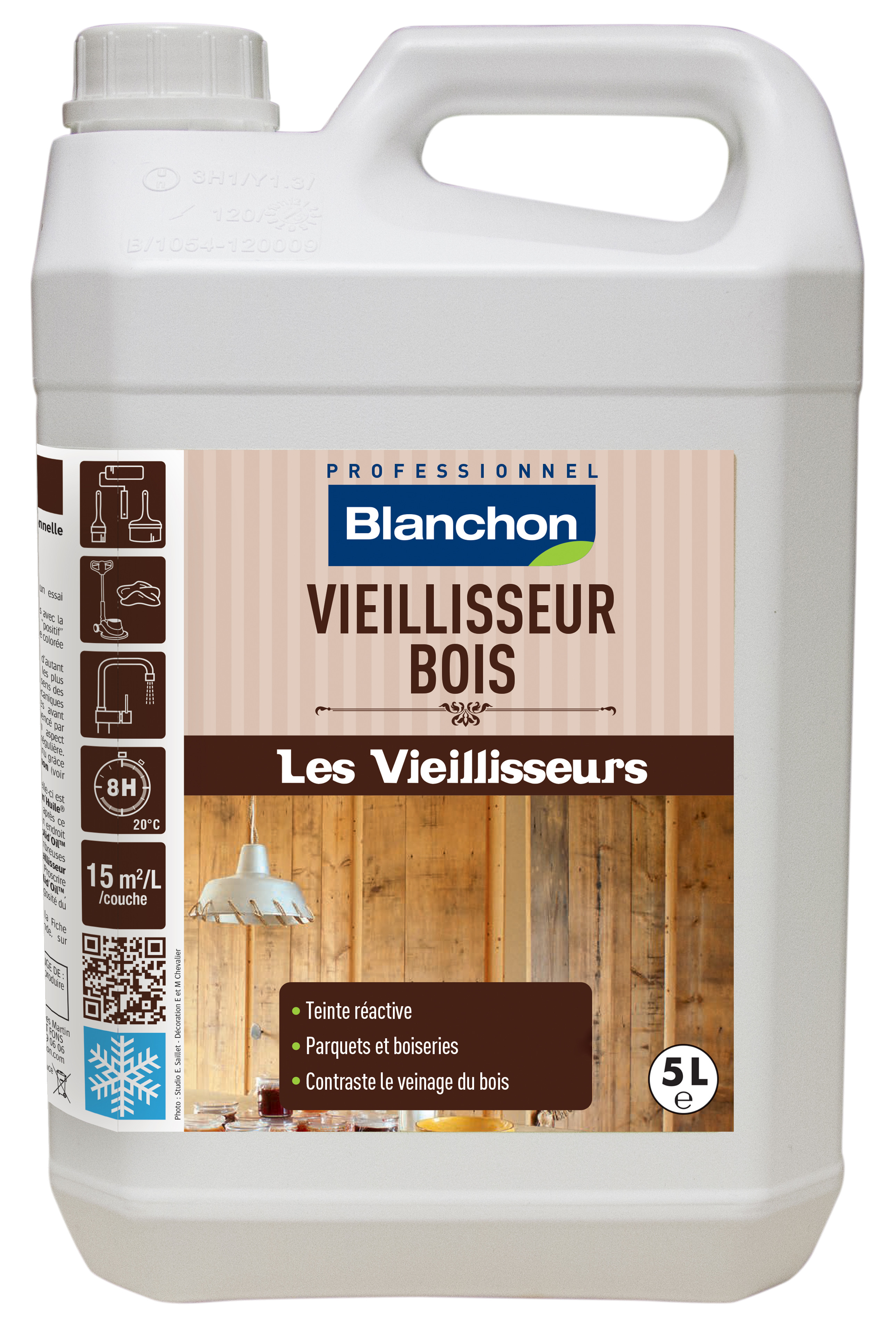 Teinte bois durs chêne foncé - pot 0,5l 