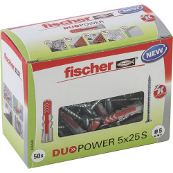 DuoPower + vis 5x25 S DIY-50/bte