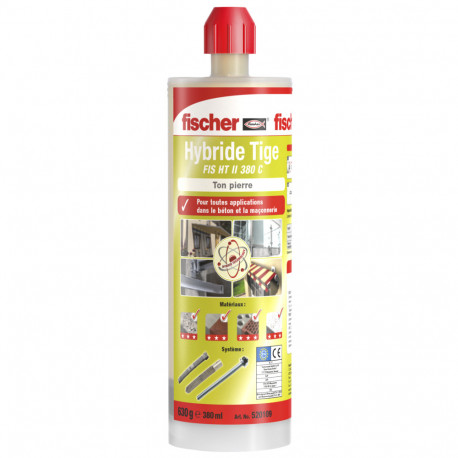 Résine hybride FIS HT II 380C Ton Pierre