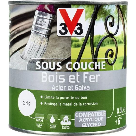 Sous-couche bois et fer