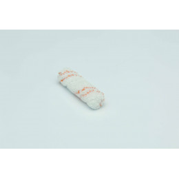2 manchons tissu polyester finition satinée 60mm, surfaces irrégulières