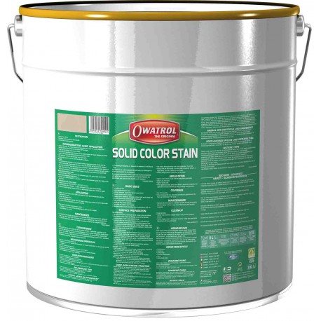 Peinture Solid Color Stain - Blanc - 20L