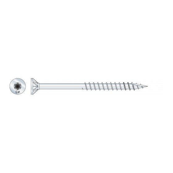Vis bois tête fraisée - Impreg® TTZNFS