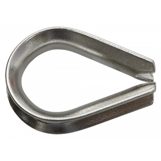Cosse Coeur Inox