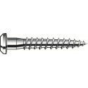 Vis bois connecteur tête bombée Torx inox - 5 x 40mm