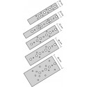 Feuillards perforés en Inox FPIX