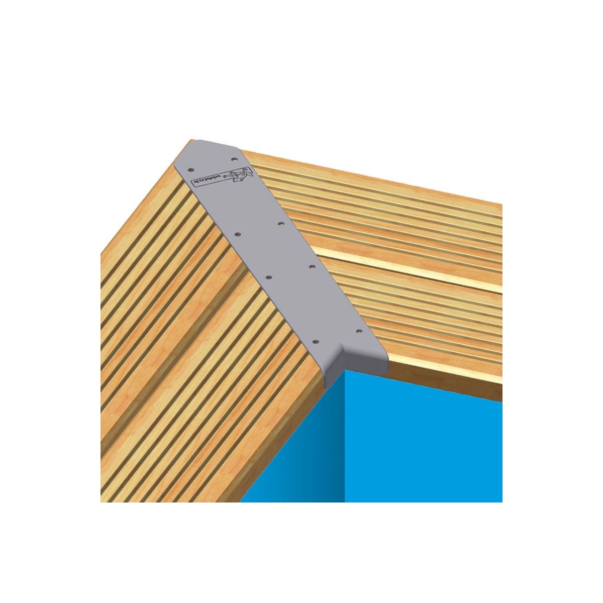 SITLDY Lot De 1000 Clous De Finition Coudés DA Calibre 15, 34 Degrés, 5,1 Cm, Galvanisés, Pour Cloueuse Pneumatique Et électrique Coudée