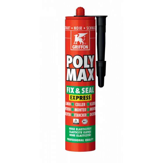 Colle de montage et mastic d’étanchéité poly max® fix & seal express