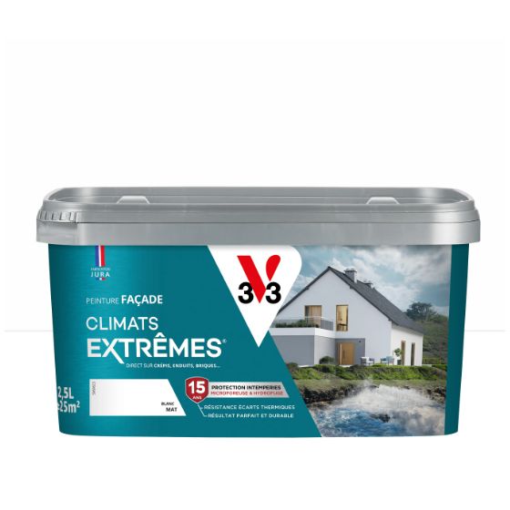 Peinture façade Climats extremes® mat