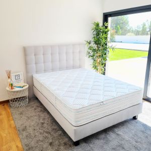 Matelas Thermotec, 24cm, mousse haute densité, ferme, indépendance du couchage, face été/hiver