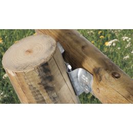 Connecteur pour bois ronds de diamètre 80 à 120 mm - SIMPSON