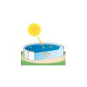 Bache à bulles piscine Rectangle 8 x 4