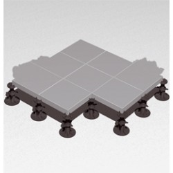 H40/2 ailettes 2mm -Plot pour dalles reglable de 40 à 50mm - Bugal
