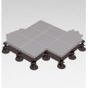 H40/2 ailettes 2mm -Plot pour dalles reglable de 40 à 50mm - Bugal