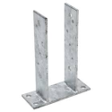 Pied de poteau en U 71 X 50 X 200 mm
