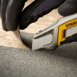 Lot de 10 lames de cutter 18mm avec distributeur -STANLEY
